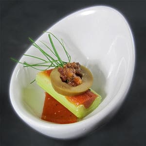 Bloody mary log close