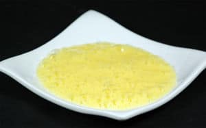 Orange lecithin xanthan foam 2