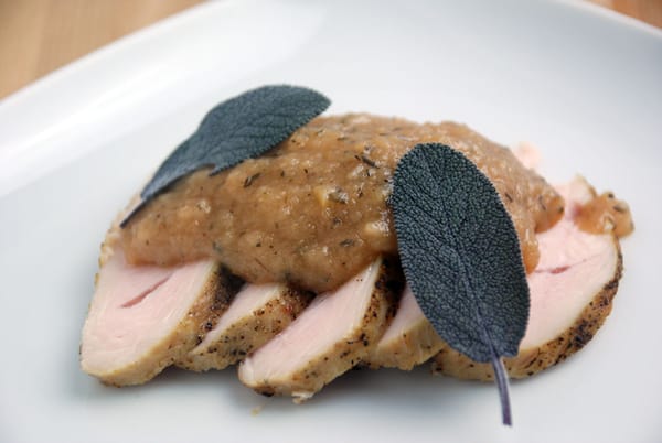 Apple bourbon chutney