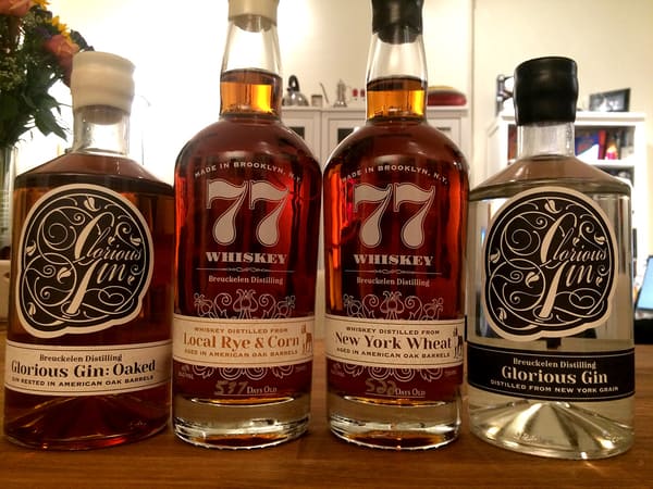 Breuckelen 77 whiskey aged gin