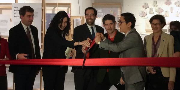 Mofad ribbon cutting