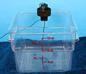 Sous vide delayed cook misc bracket front whole