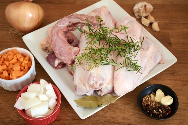 Pressure cooker turkey stock