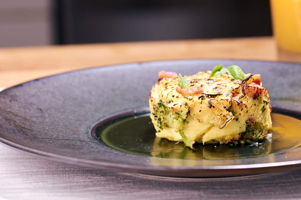 Sous vide egg cups flat