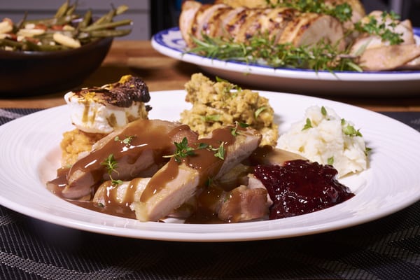 Sous vide thanksgiving dinner 37