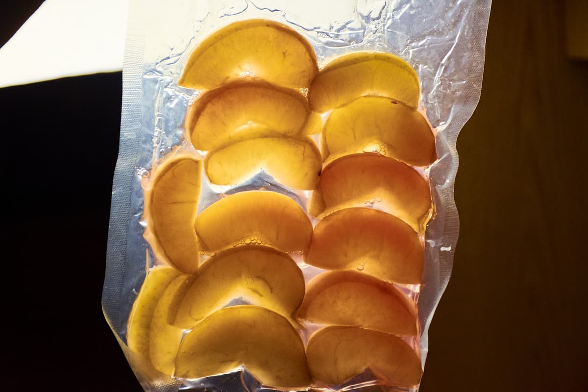 Sous vide apples spiced 16