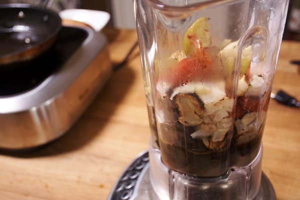 Sous vide chicken thigh mole 27