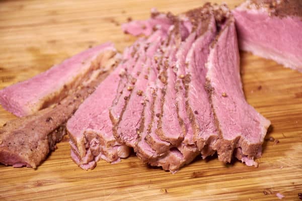 Sous vide corned beef reubens 11