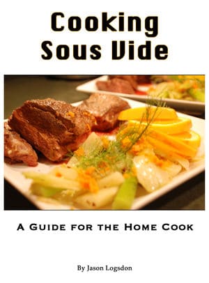 Cookbook food blogger cooking sous vide