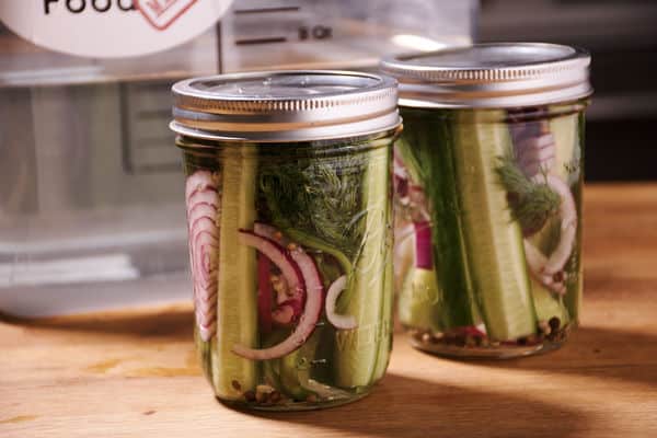 Sous vide dill pickles 3