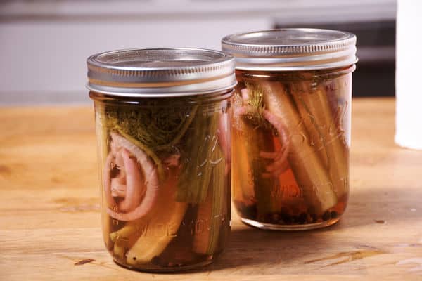 Sous vide dill pickles 5