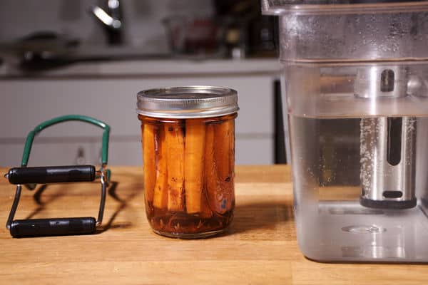 Sous vide pickles carrots 6