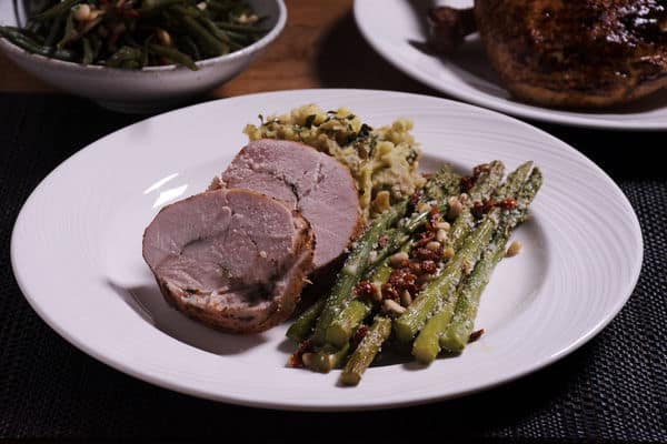 Sous vide turkey roulade 87