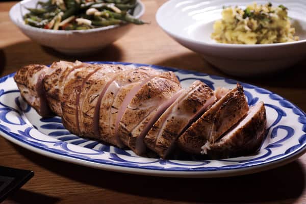 Sous vide turkey roulade 85