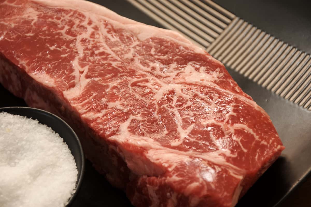 Sous vide strip steak 13