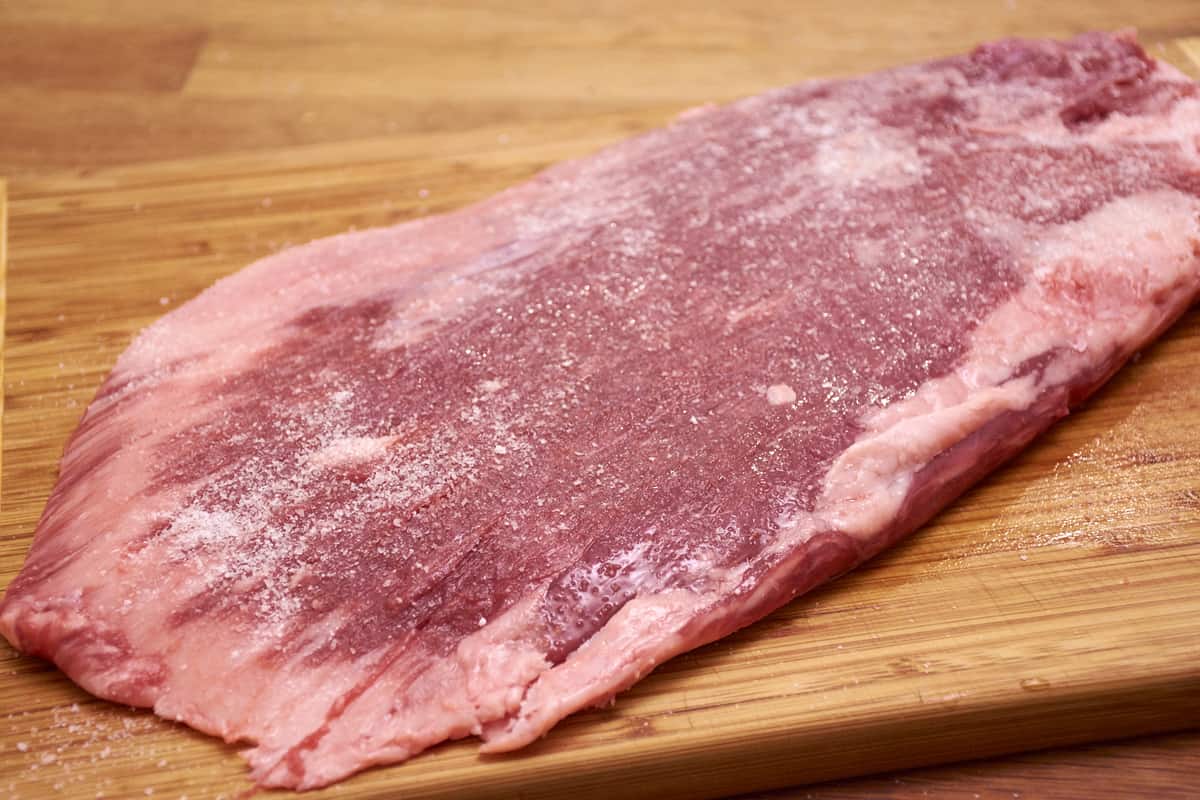 Sous vide flank steak allen bros 154