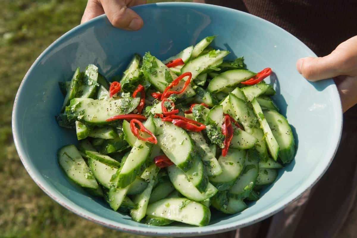 How much is in a cucumber 4