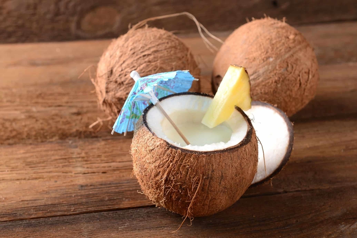 How much is in a coconut 7