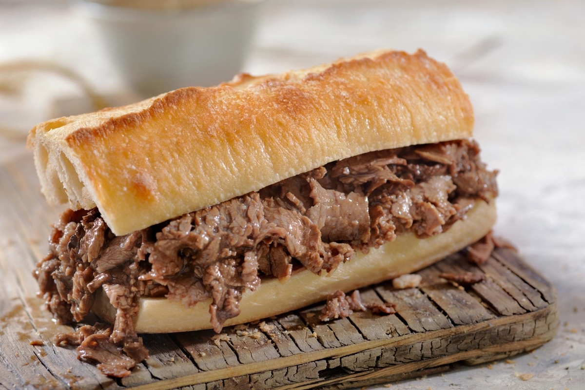 Sous vide french dip sandwich 3