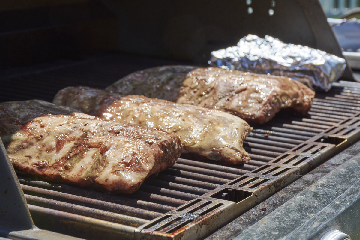 Sous vide baby back ribs 98