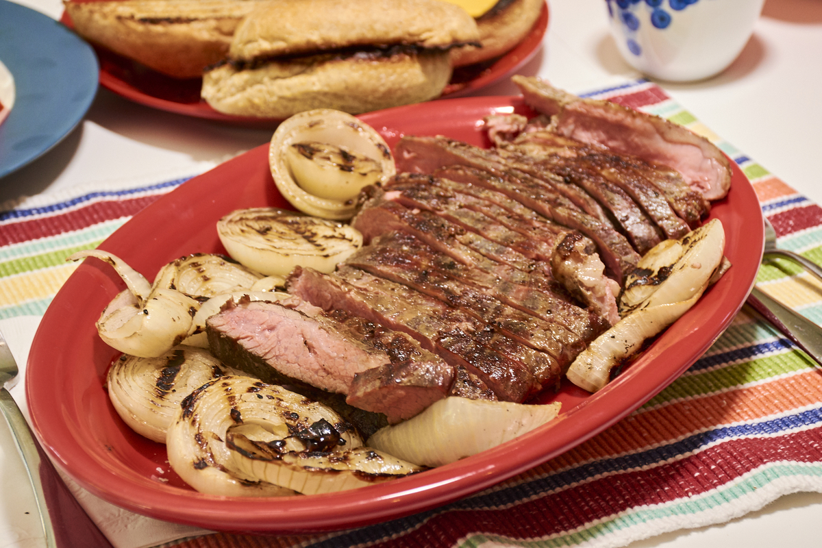 Sous vide flank steak allen bros 170