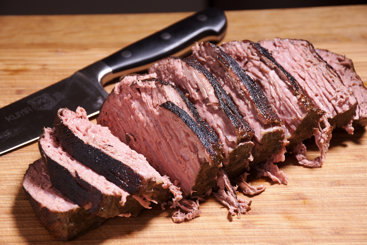 Sous vide top round salad 14