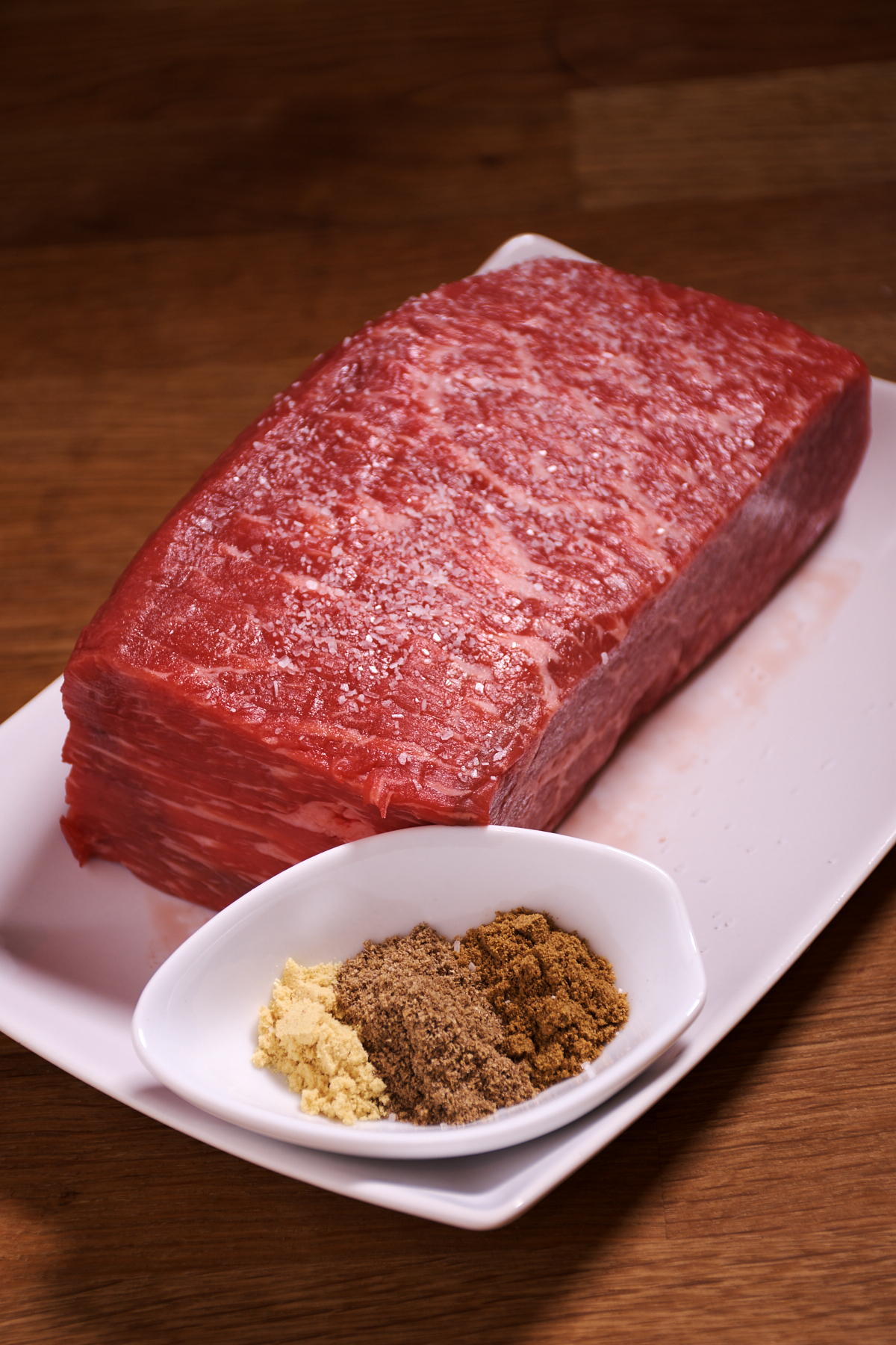 Sous vide top round salad 3