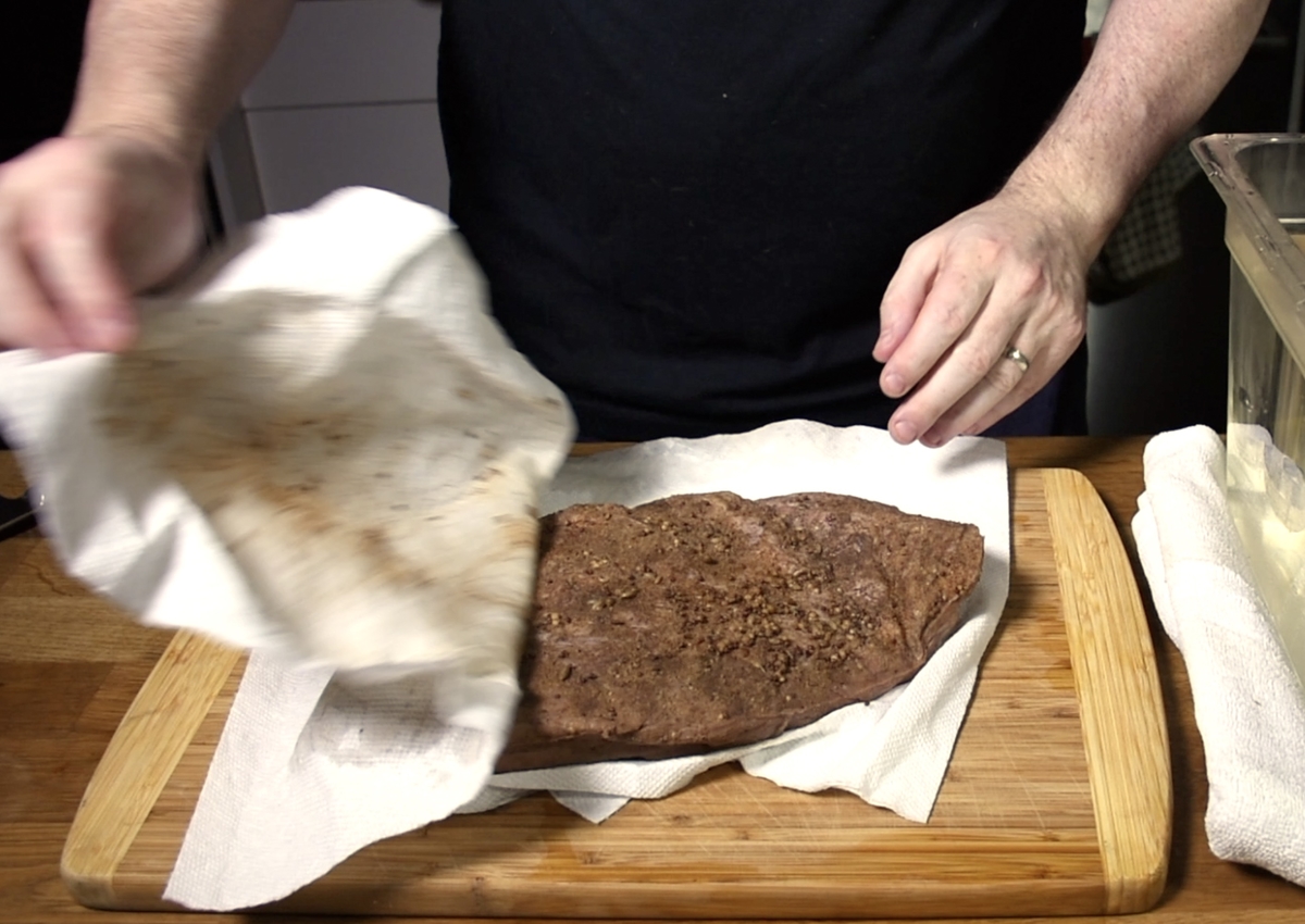 Drying after sous vide 5