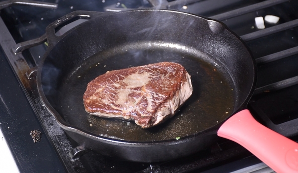 Sous vide pan searing 43