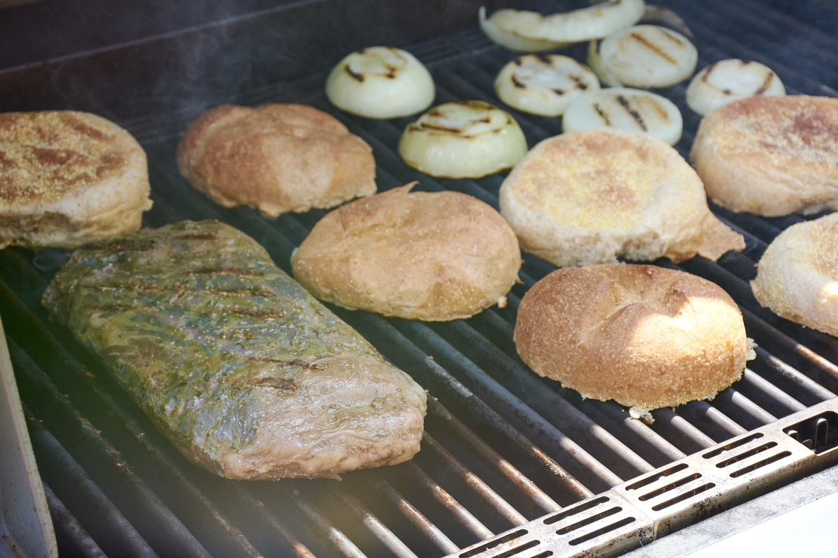 Sous vide grilling sear 29