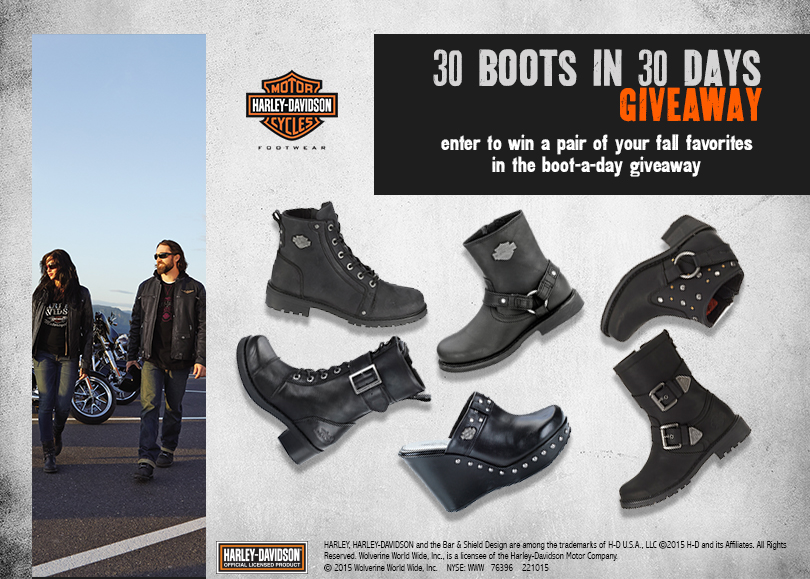 wolverine harley boots