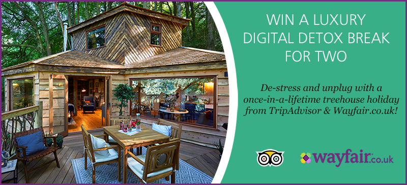 Win A Digital Detox Getaway For Two In A Luxury Treehouse