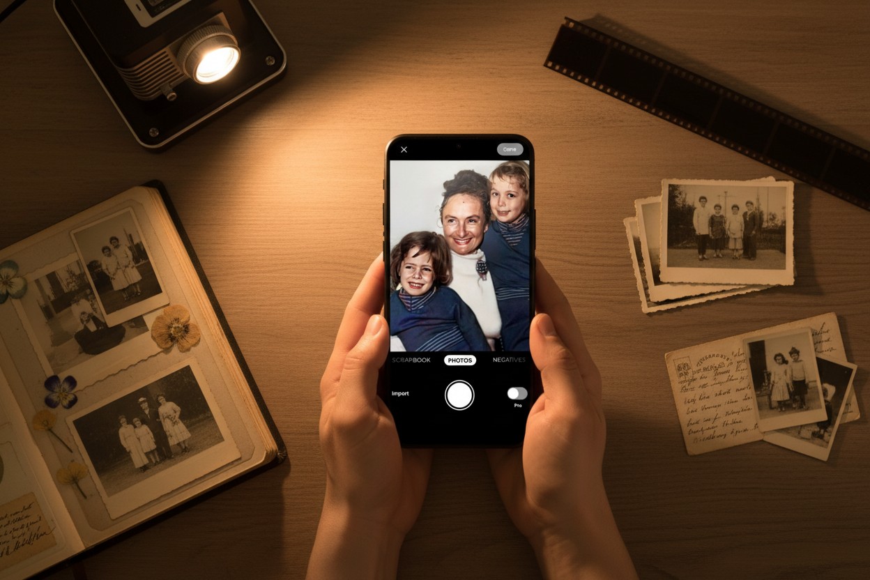 Modern Convenience Left Physical Memories Behind illustration