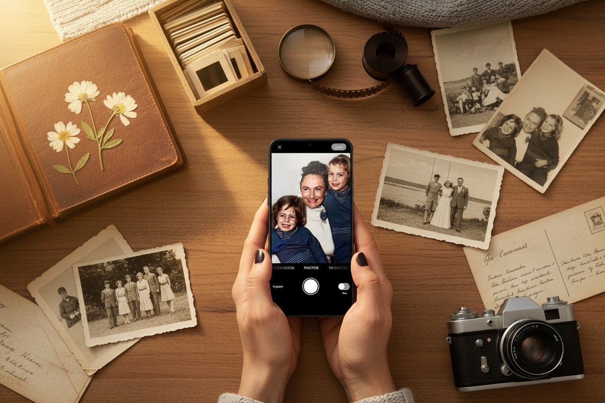 Moments That Only Exist in Old Photos illustration