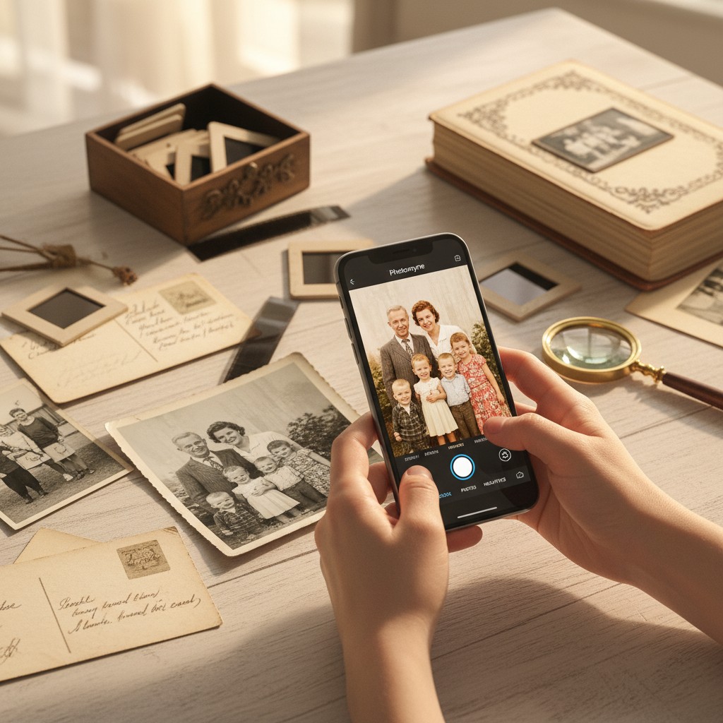 Old Photos as a Missing Piece of Family History illustration