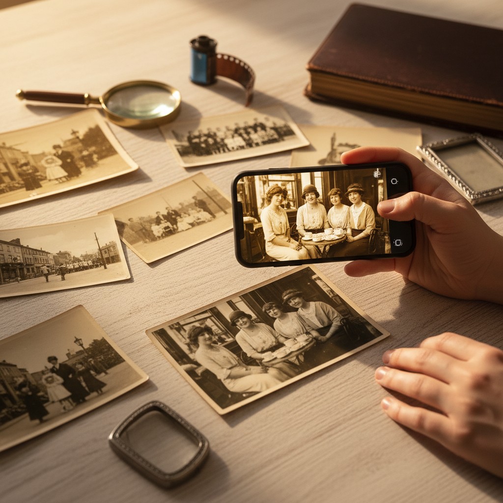 Old Photos Carry Cultural History, Not Just Personal Memories illustration