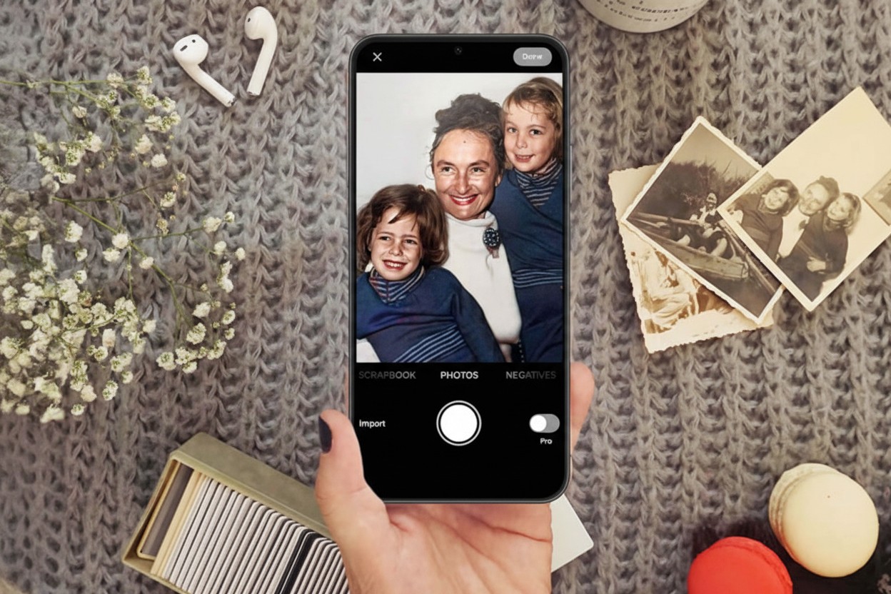 Old Photos Have a Way of Stopping Time illustration