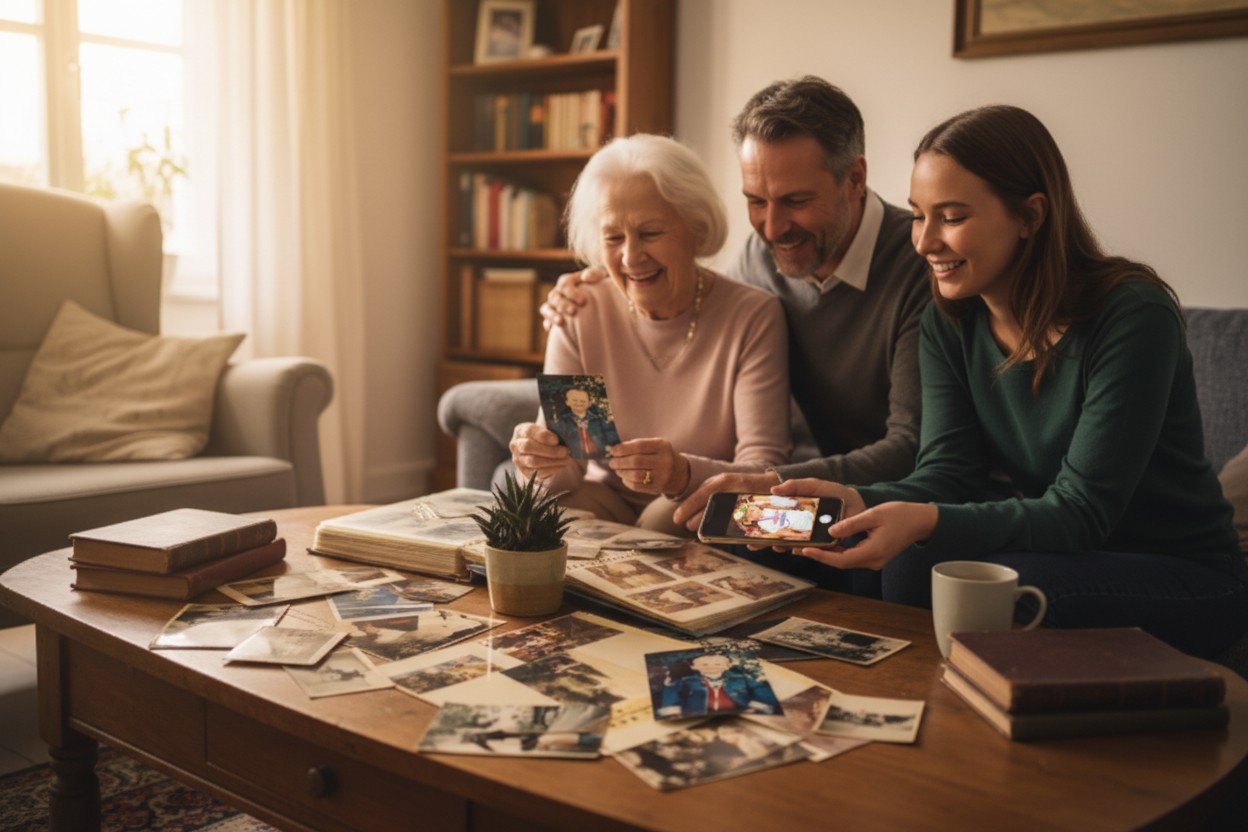 Old Photos That Spark Long Conversations illustration