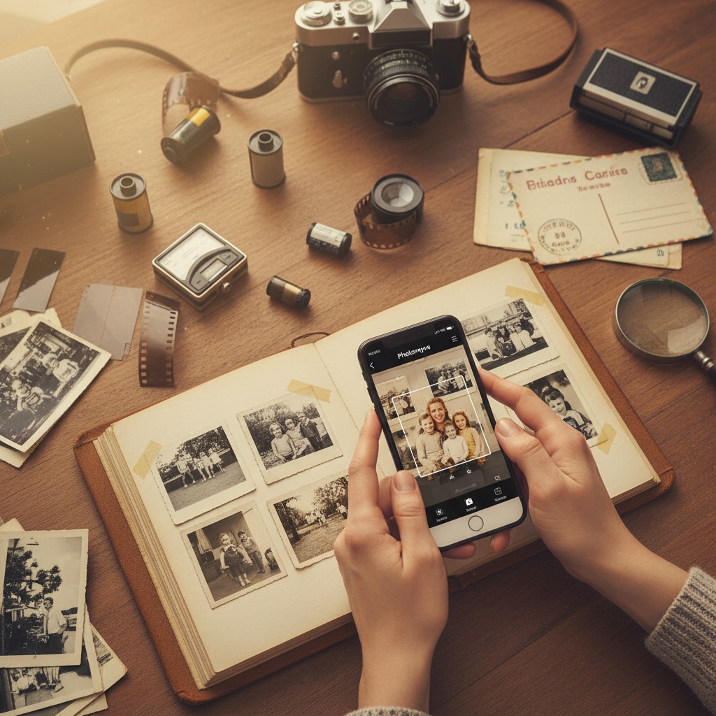 Remember When Photos Only Existed on Film? illustration