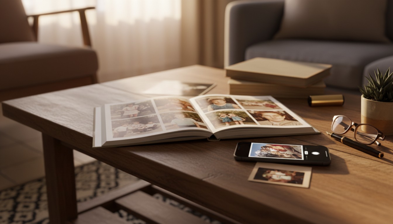 Scan Old Photos as a Gift illustration