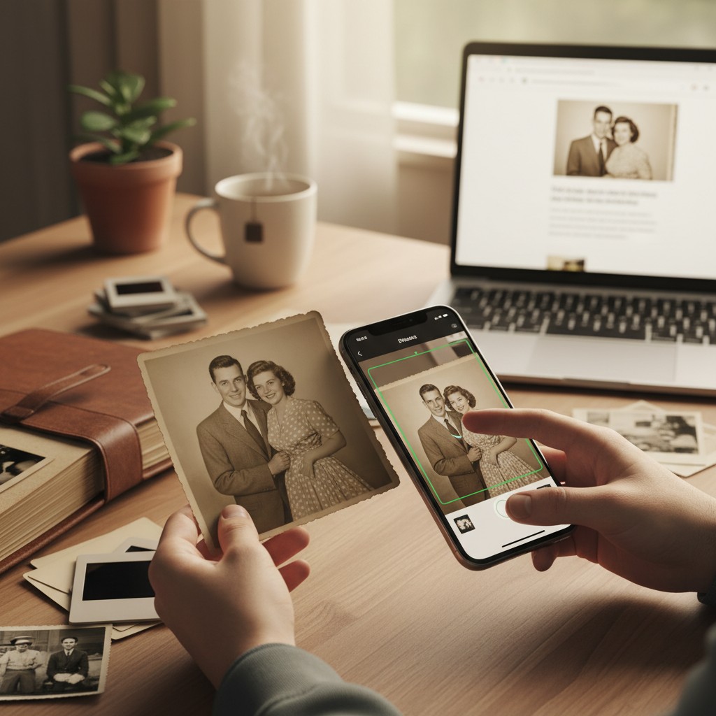 Seeing Familiar Faces From a Different Era illustration