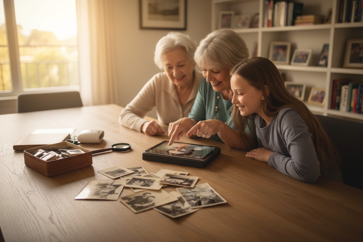 The Importance of Centralizing Family Photo Collections illustration