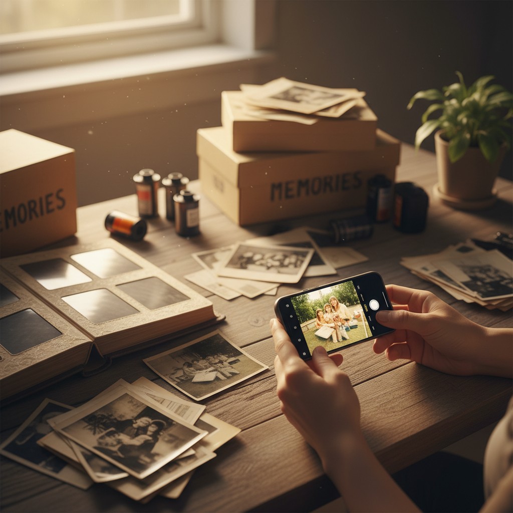 The Quiet Disappearance of Undigitized Photos illustration