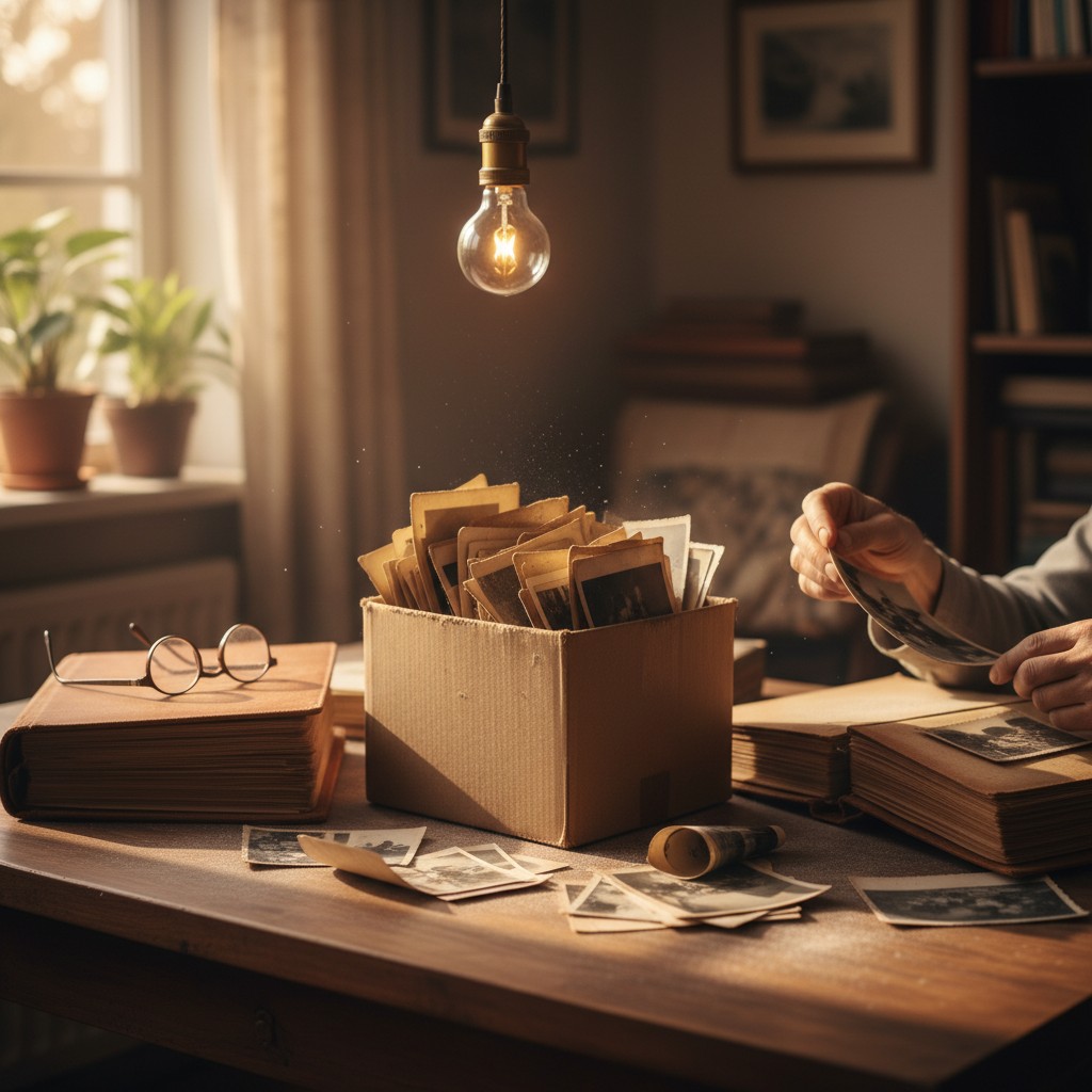 The Quiet Loss of Photos No One Digitized illustration