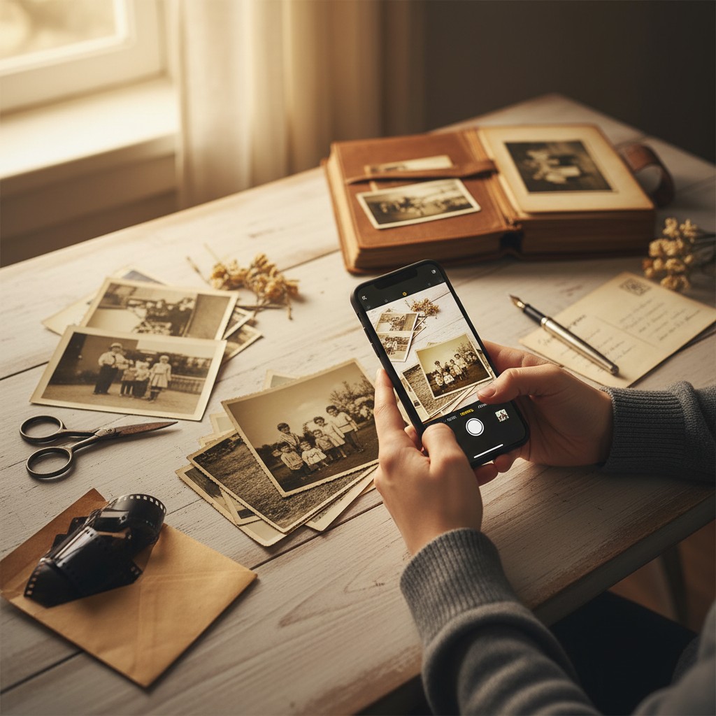 There’s Something Special About Old Photos You Can’t Replace illustration