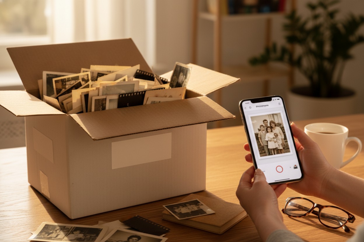 What Decades of Photo Storage Do to Old Prints illustration