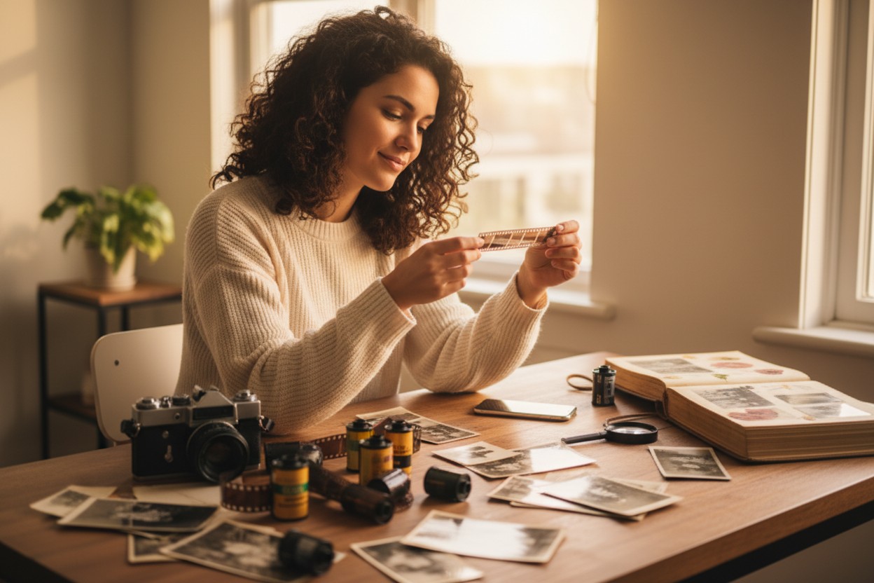 Why So Many People Still Have Film but No Way to View It illustration