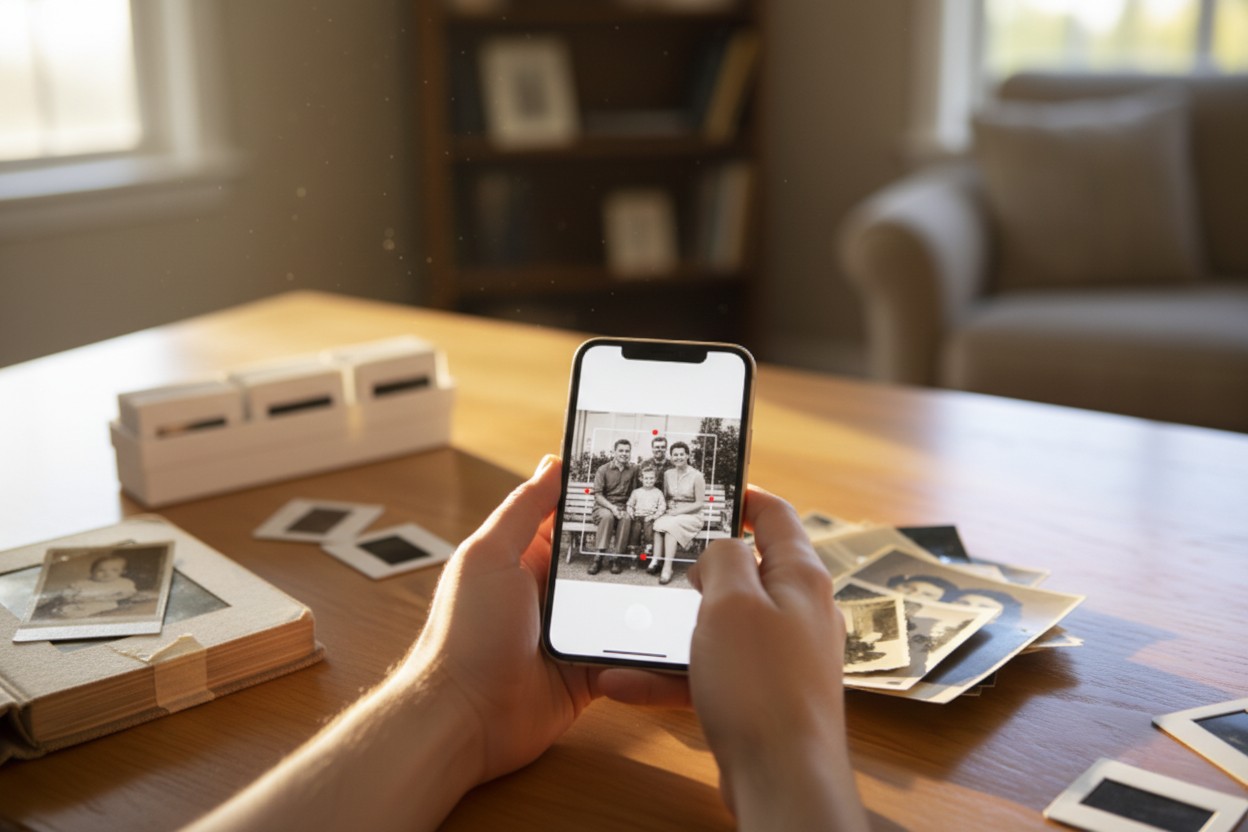 Why Some Family Stories Only Exist in Pictures illustration