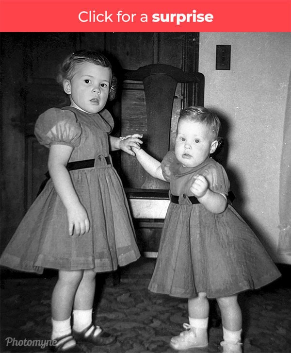 Dori and Addie. West Point, 1955