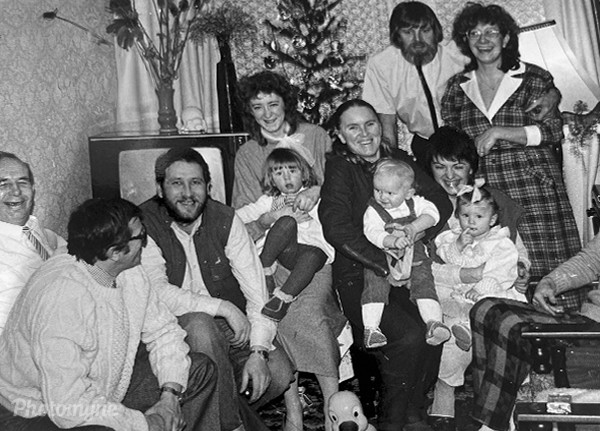 Sylvia First Birthday.  A first milestone shared across generations, marking quiet new beginnings. Jan 4, 1987. Poland.